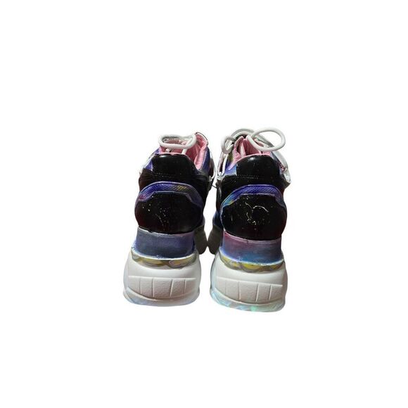 Dolls Kill Custom Handpainted Fairywalker Platform Sneakers - Picture 3 of 12